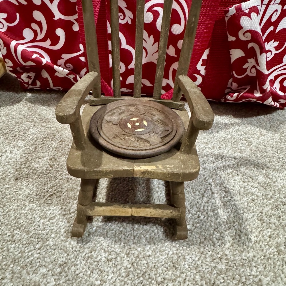 Vintage Wooden Rocking Chair